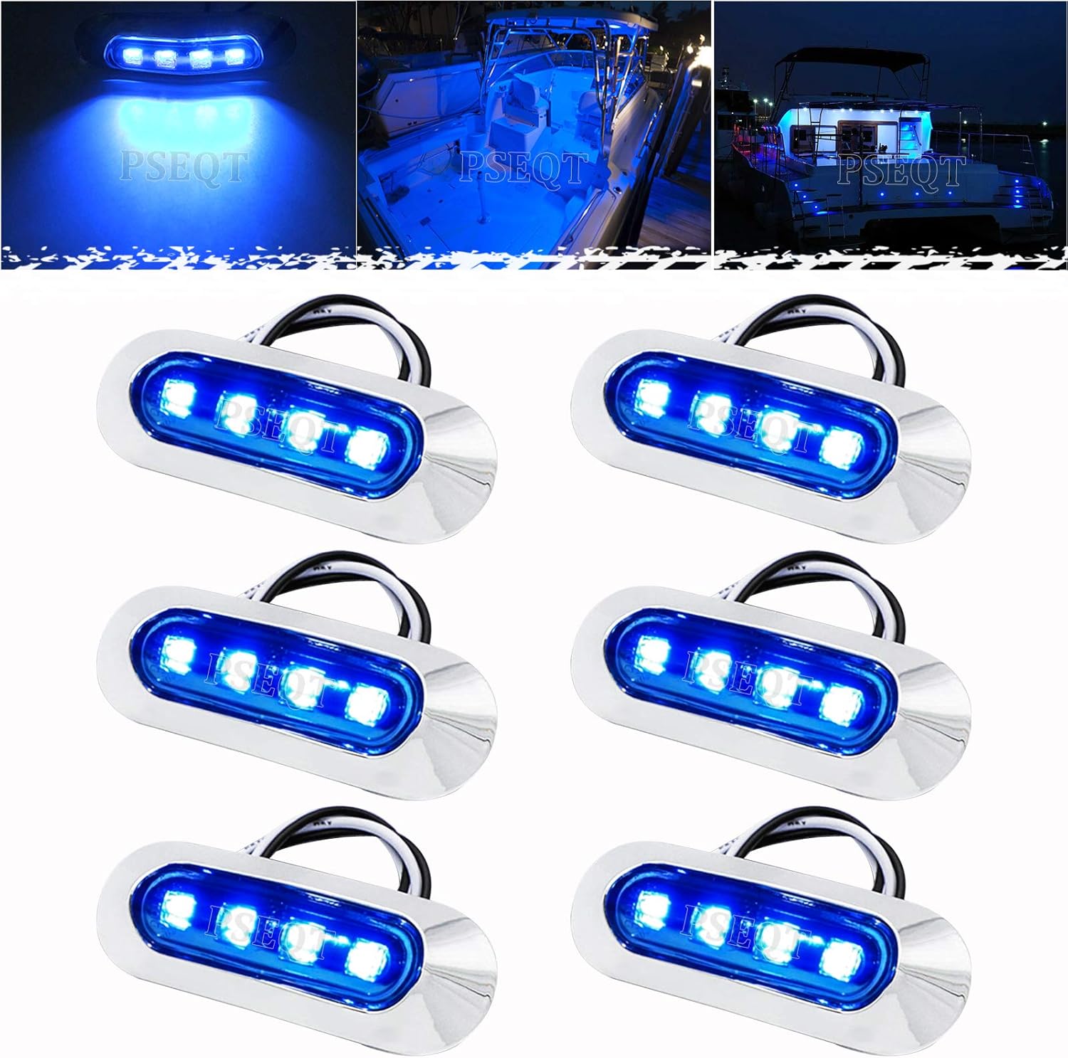 Fishing Boat Navigation Light - Luci LED Marine Impermeabili 3.8 per