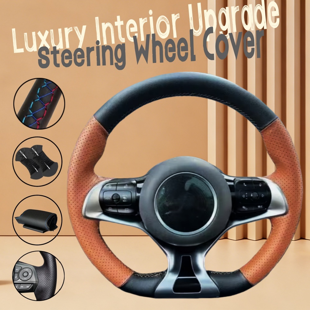 Fishing Boat Steering Wheel - Coprivolante in microfibra personalizzato per auto