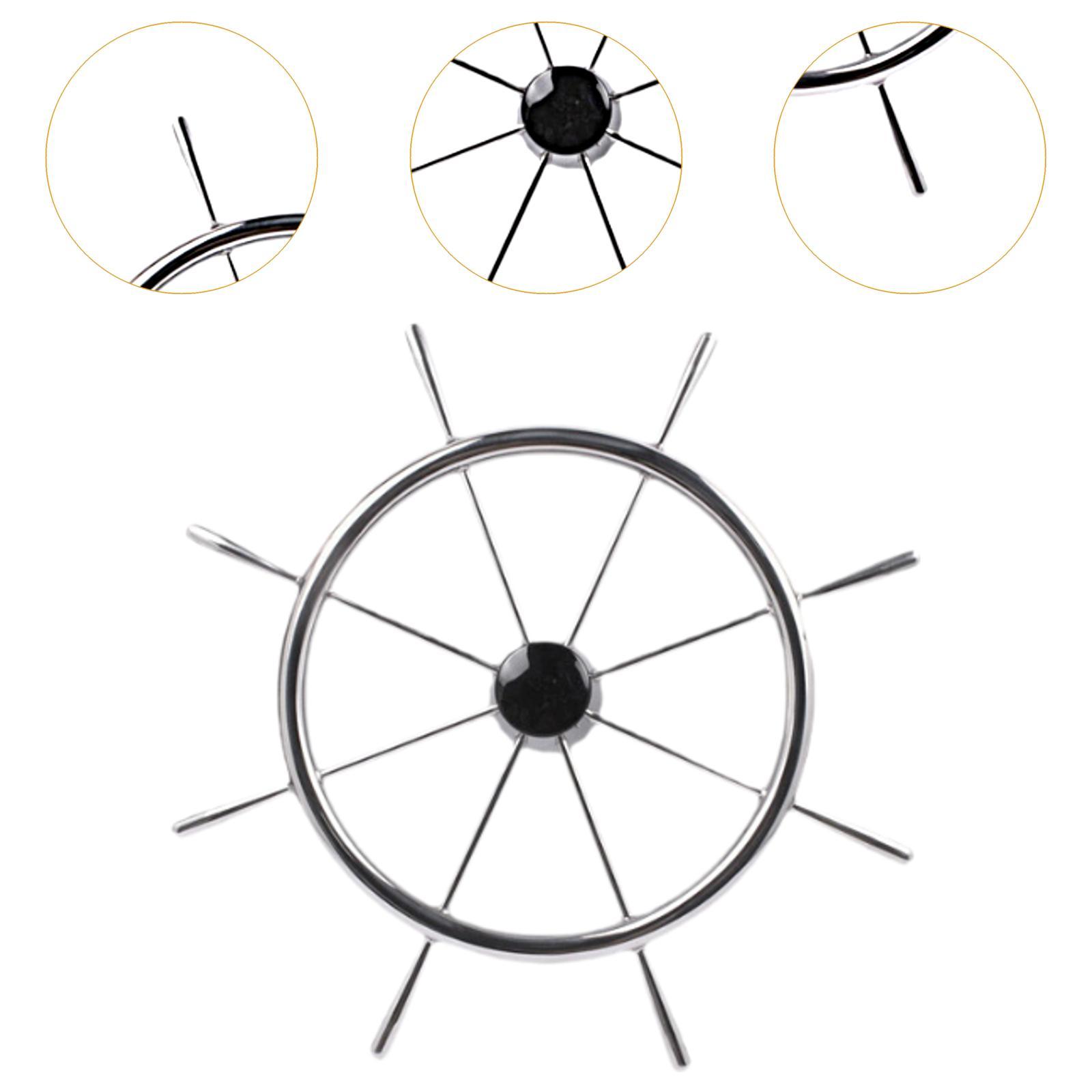 Fishing Boat Steering Wheel - Volante Marino in Acciaio Inossidabile con