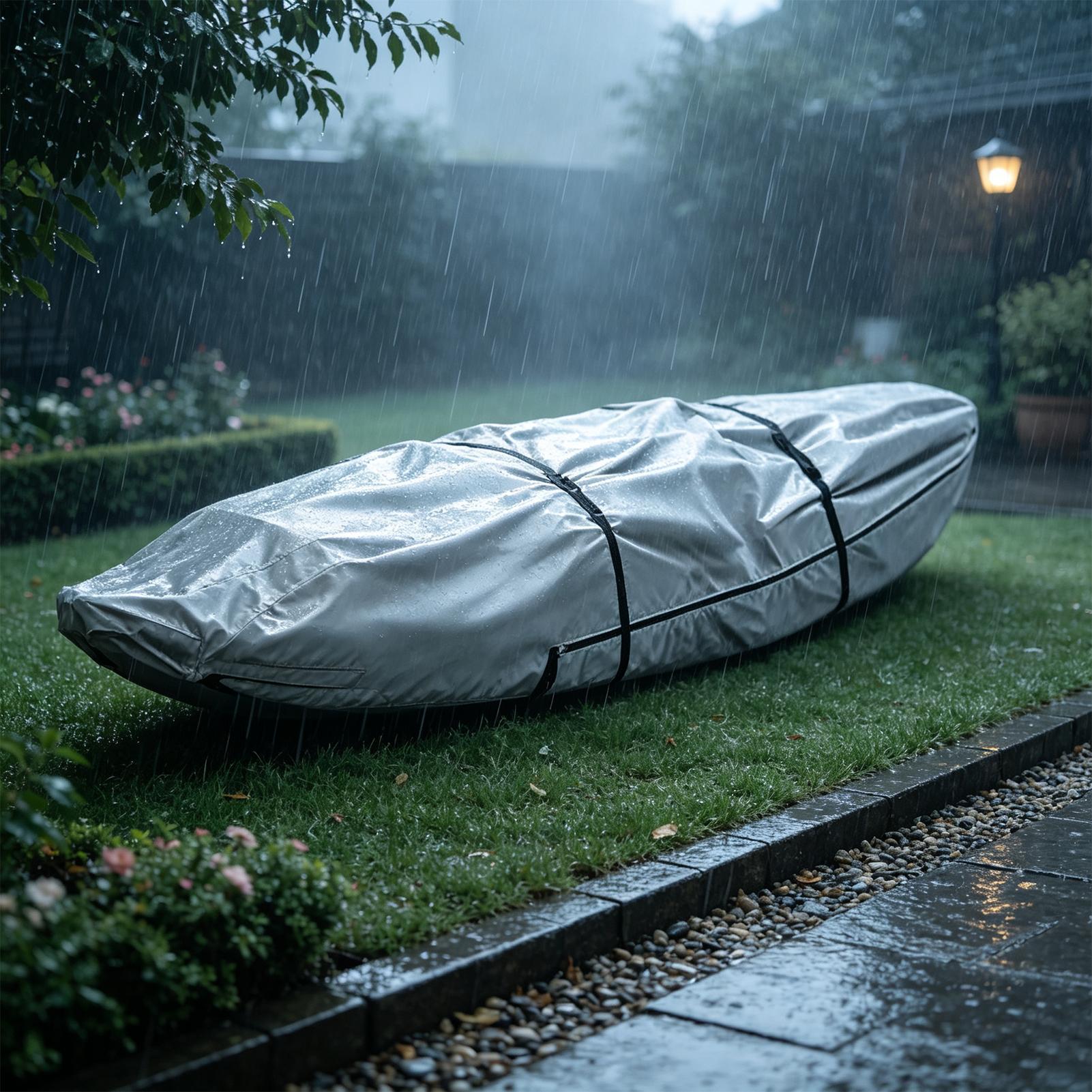 Coperture per kayak per stocca - Fishing Boat Cover recensione e prezzo