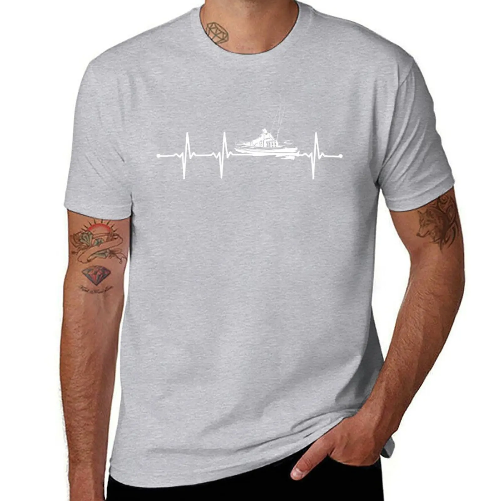 Nuovo modello T-shirt con batt - Fishing Boat Oar recensione e prezzo