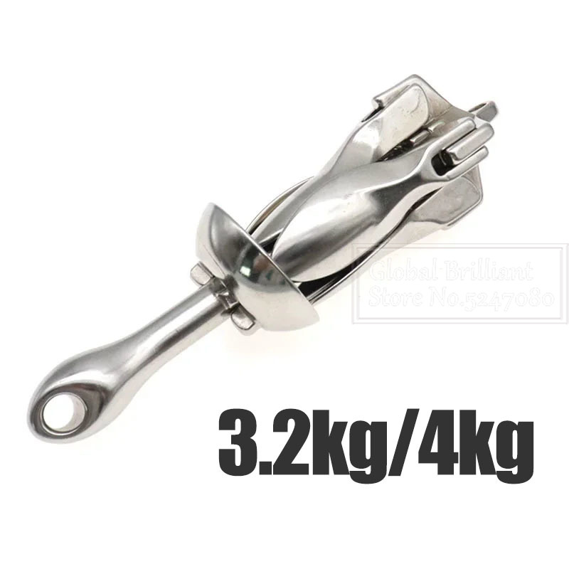 3.2KG/4KG barca in acciaio ino - Fishing Boat Anchor recensione e prezzo