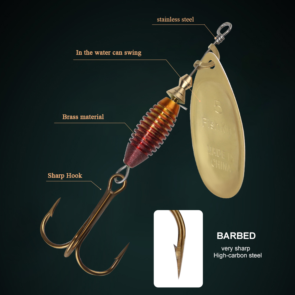 Esca da pesca in metallo 4g 4. - Fishing Boat Trailer recensione e prezzo