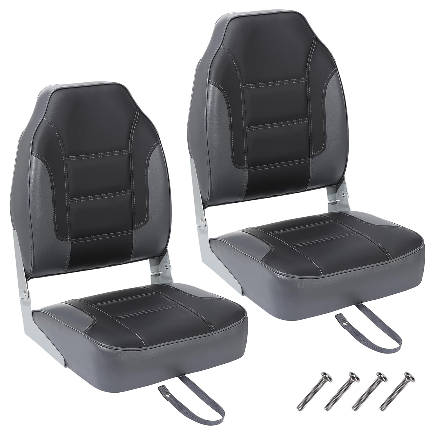 Set di 2 Sedili Pieghevoli per - Fishing Boat Seat recensione e prezzo