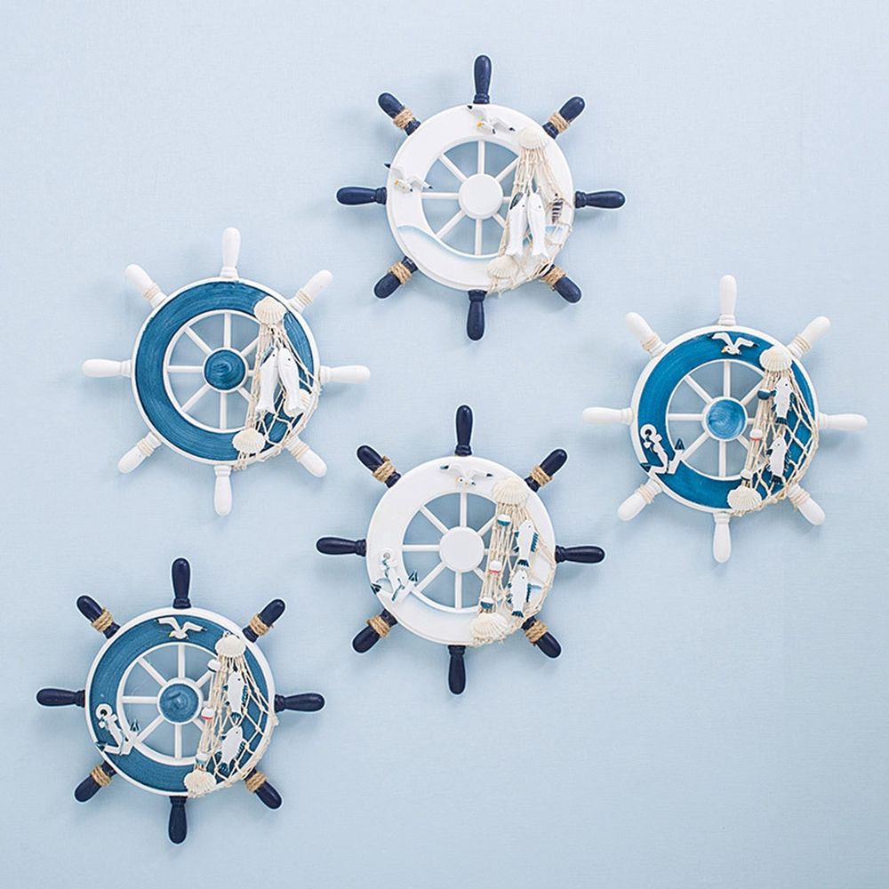 Decorazione da parete in legno - Fishing Boat Steering Wheel recensione e prezzo