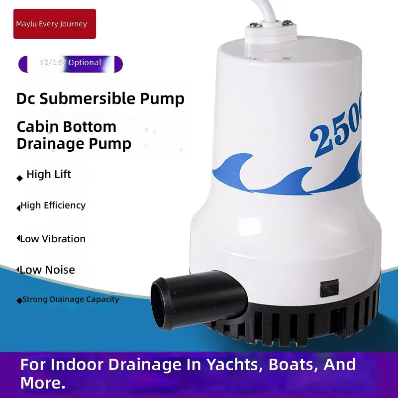Pompa di sentina marina 12V 24 - Fishing Boat Bilge Pump recensione e prezzo