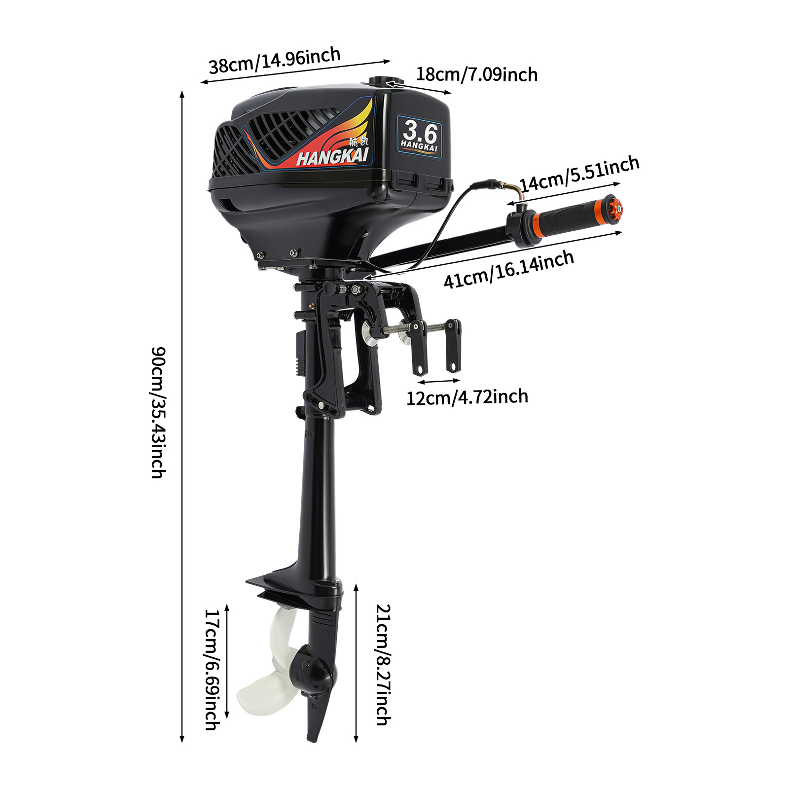 Motore Fuoribordo a Benzina, M - Fishing Boat Outboard Motor recensione e prezzo